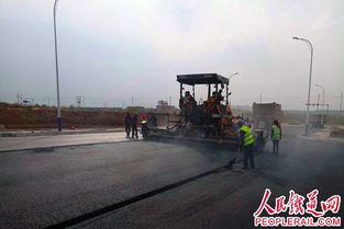 中鐵二十局市政公司緯六十三路項目迎來關鍵節點 xz4路瀝青路面及路橋附屬工程建筑勞務分包施工圓滿完成